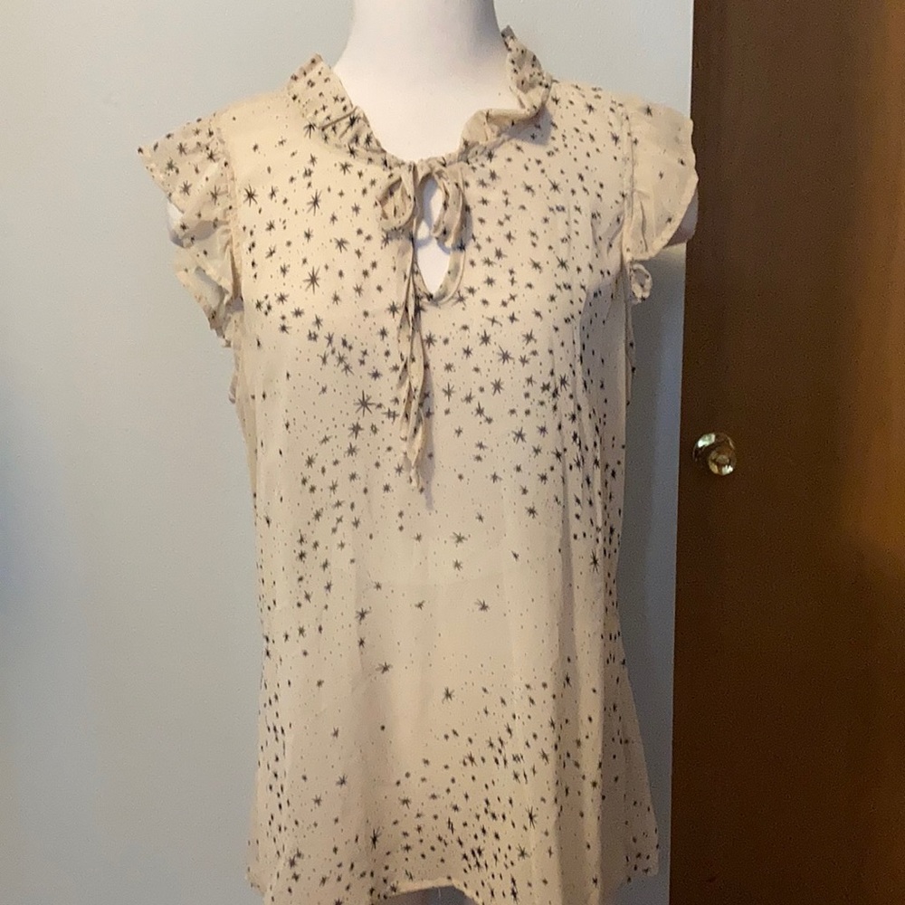 Bobeau blouse, size large